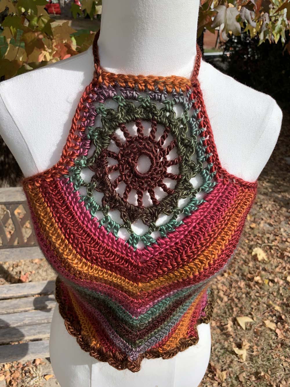 Sunburst Crop Top - Image 2