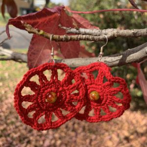 Celtic Sun Boho Earrings