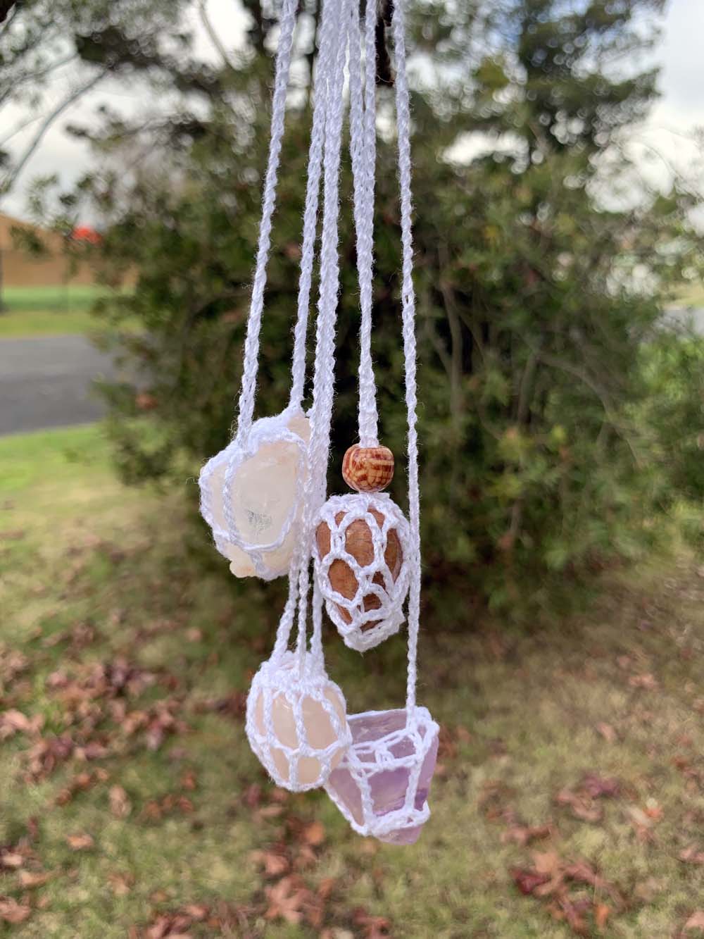 Himalayan Salt Rock Pendant - Image 6