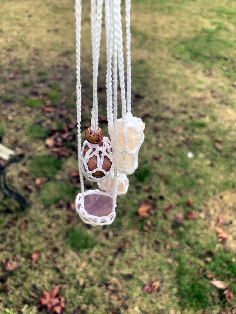 Himalayan Salt Rock Pendant - Image 5