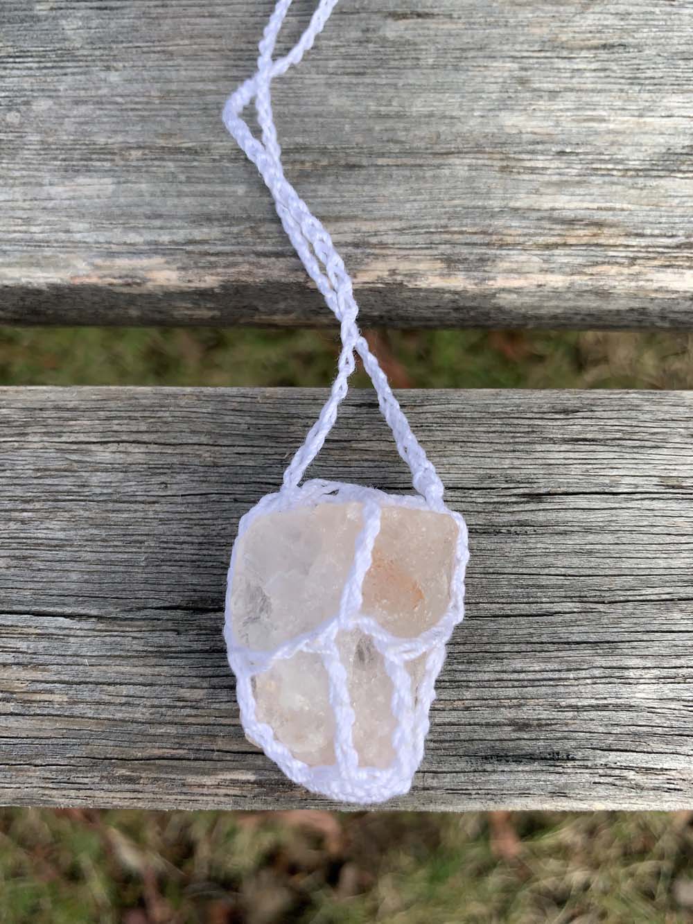Himalayan Salt Rock Pendant - Image 2