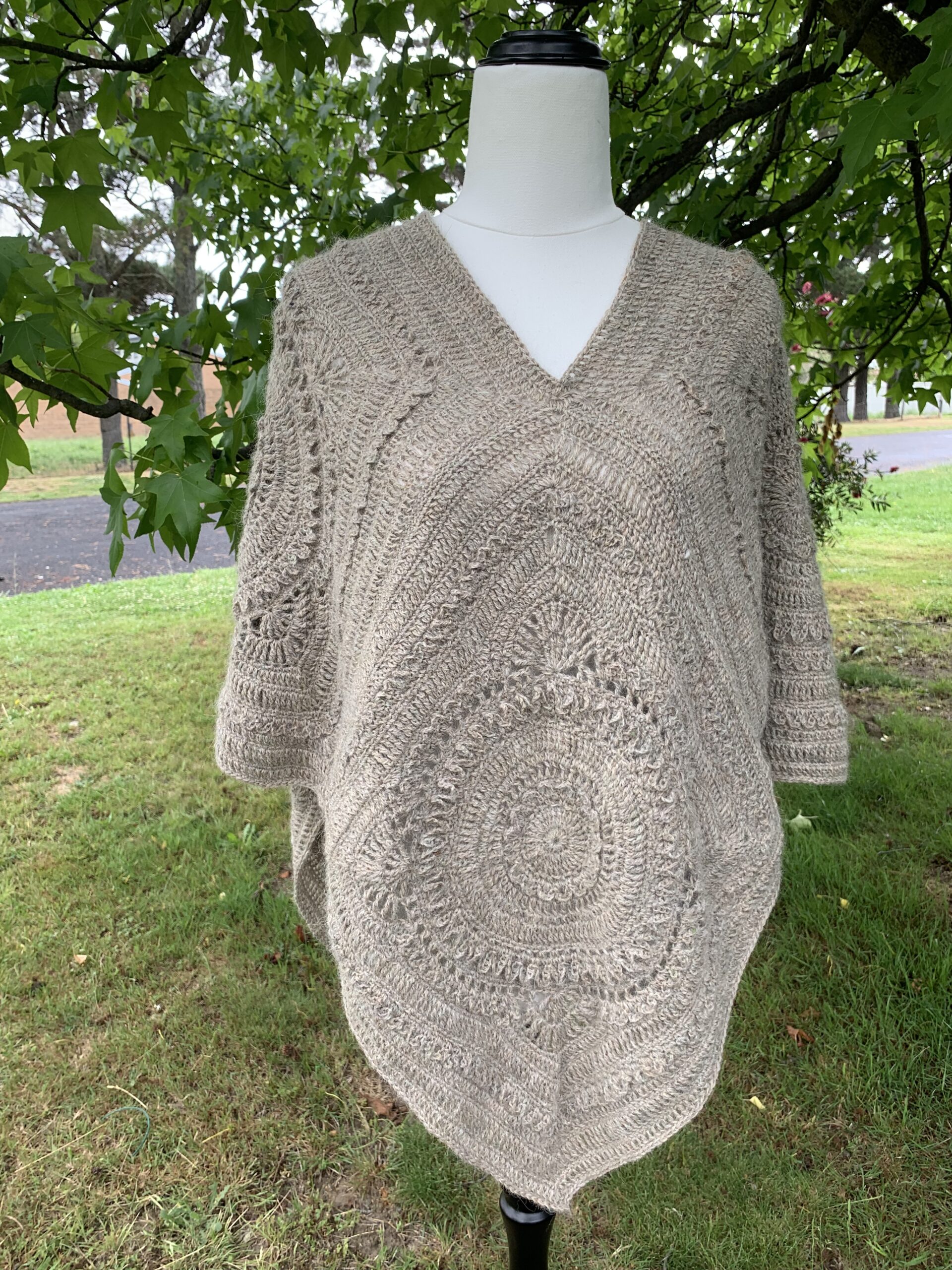 Shawl - Spincushions Design Alpaca Yarn