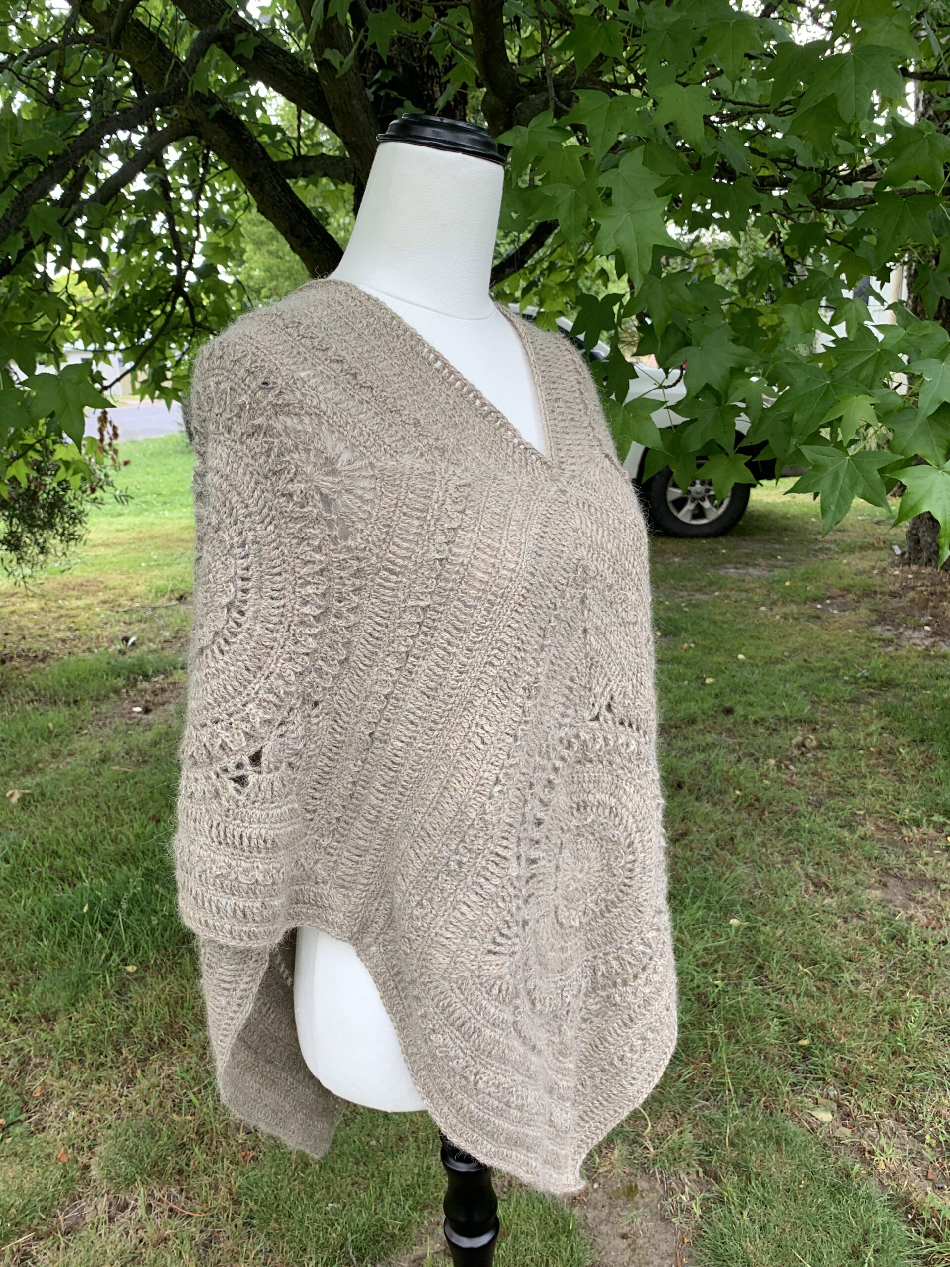 Shawl - Spincushions Design Alpaca Yarn - Image 6