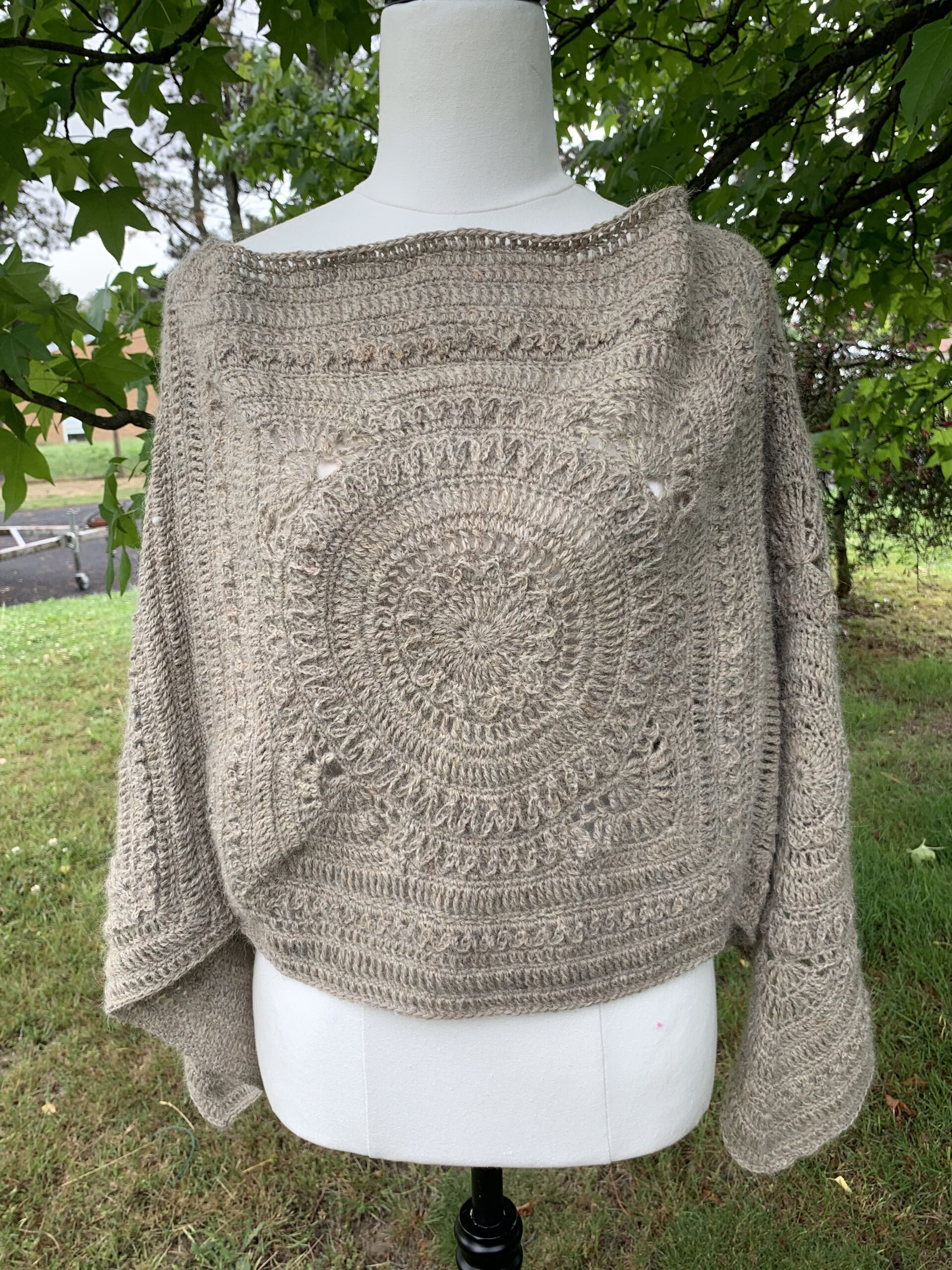 Shawl - Spincushions Design Alpaca Yarn - Image 8
